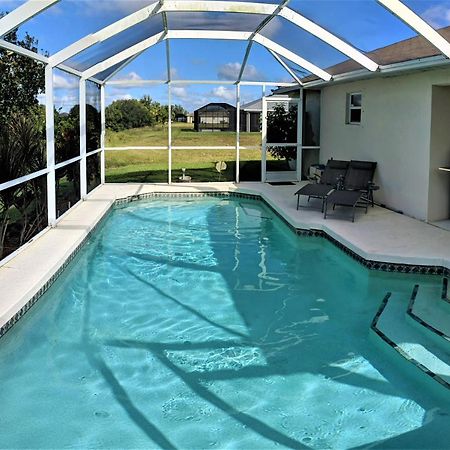 Villa Luhna 3 Bed / 2 Bath Canalfront Heated Pool Cape Coral Extérieur photo