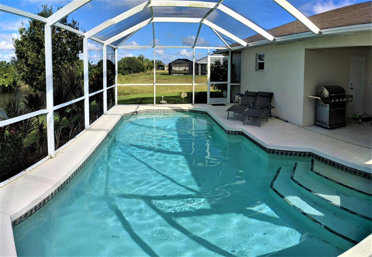 Villa Luhna 3 Bed / 2 Bath Canalfront Heated Pool Cape Coral Extérieur photo